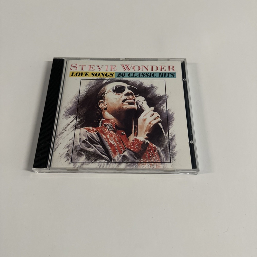 Stevie Wonder Love Songs 20 Classic Hits CD Soul R&B Tamla 2000 Release